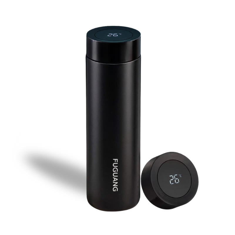 Smart Water Bottle 380ml - Temp Display & 316L Steel