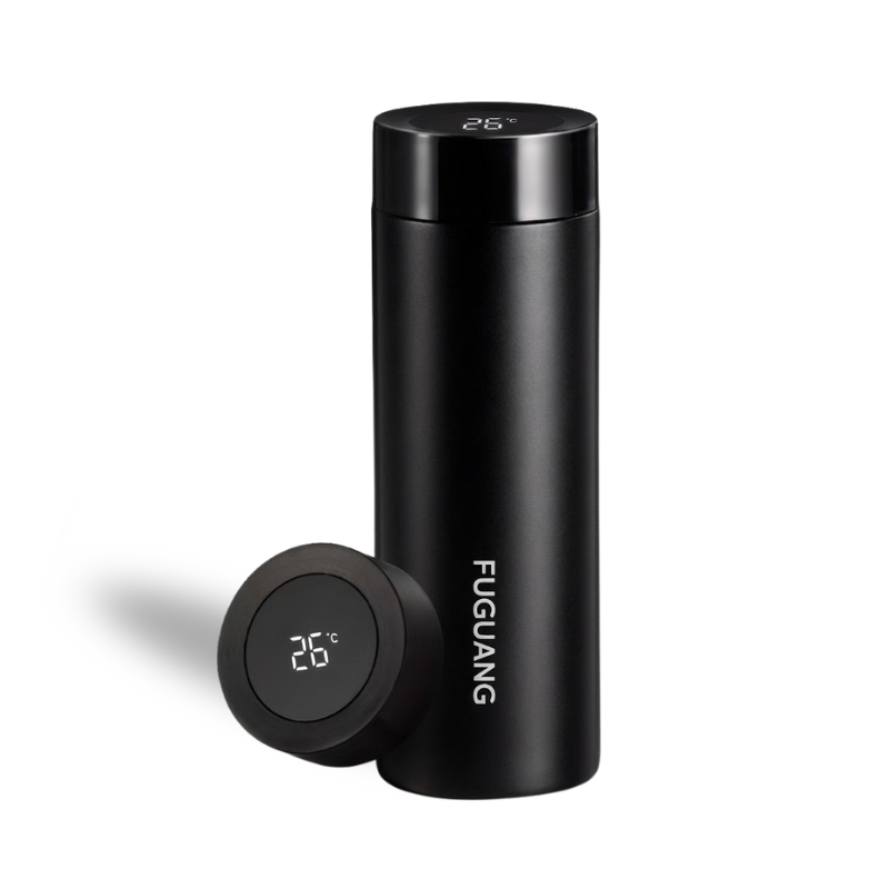 Smart Water Bottle 380ml - Temp Display & 316L Steel
