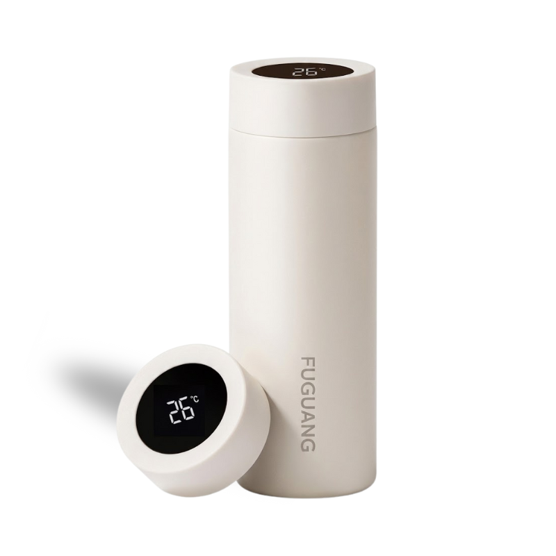 Smart Water Bottle 380ml - Temp Display & 316L Steel