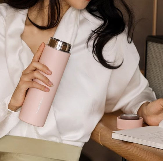 316L Insulated Bottle - Medical-Grade Steel & Tea Filter