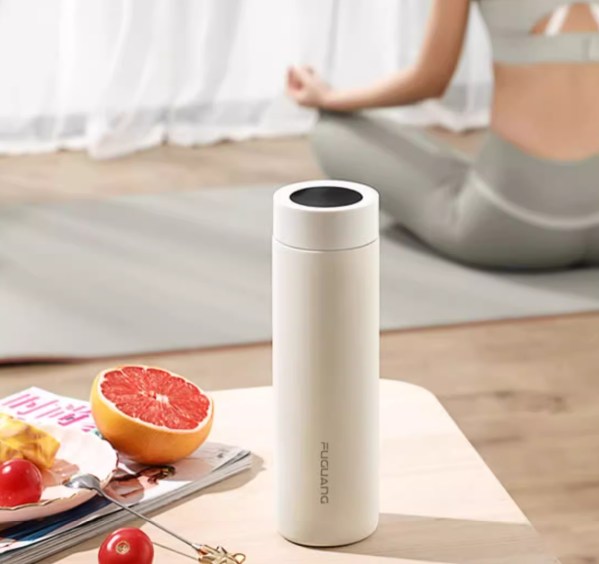 Smart Water Bottle 380ml - Temp Display & 316L Steel