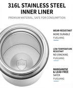 Insulated Tea Tumbler - 316L Steel & Infuser 520ml