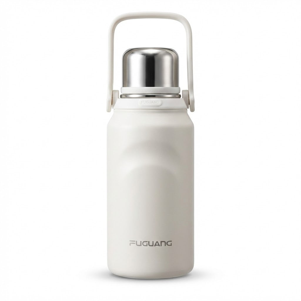 Insulated Stainless Steel Flask (700ml-1500ml) - 316L Medical Grade - 24H Thermal Performance