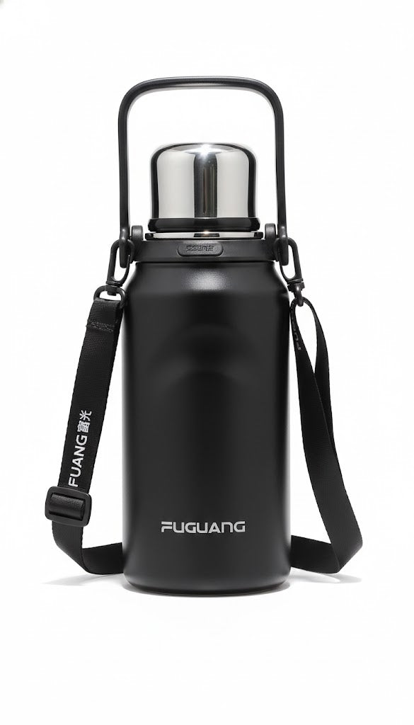 Insulated Stainless Steel Flask (700ml-1500ml) - 316L Medical Grade - 24H Thermal Performance