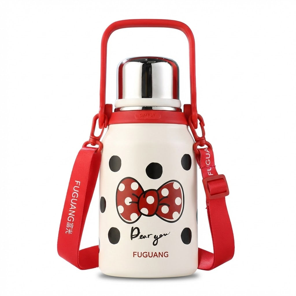 Insulated Stainless Steel Flask (700ml-1500ml) - 316L Medical Grade - 24H Thermal Performance